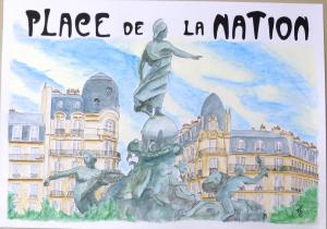 Paris : Place de la Nation