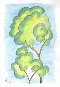 arbre d'après Matisse