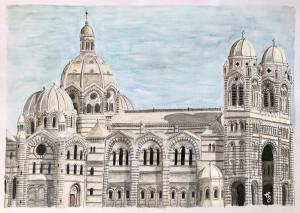 Marseille : cathédrale sainte Marie Major